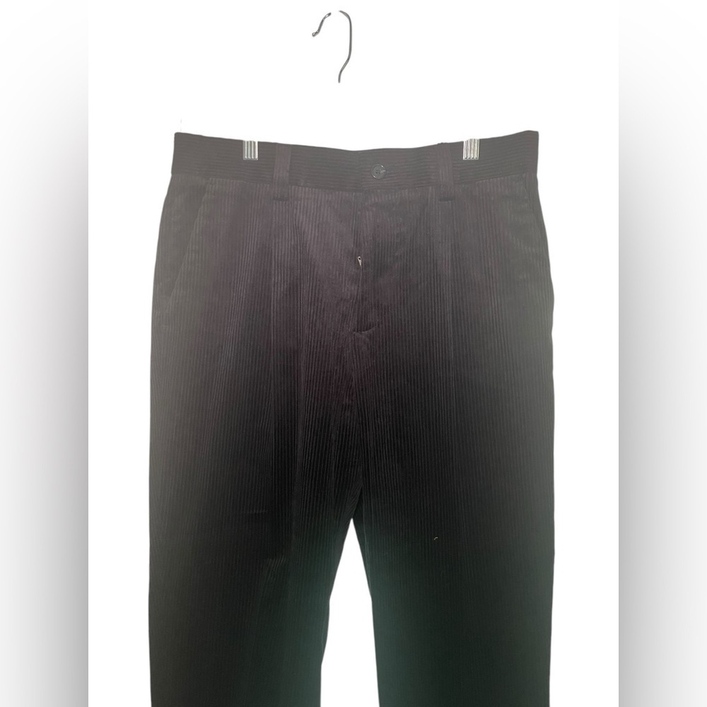 J. Lindberg New NWT Men’s Gordon 100% Cotton Corduroy Pants Black Size 46 / Med - Picture 6 of 7
